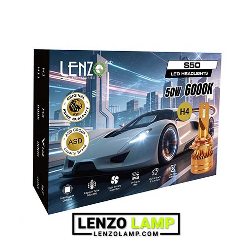 هدلایت S50 lenzo